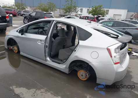 2011 Toyota Prius из США, поврежденный, VIN JTDKN3DU9B1476883